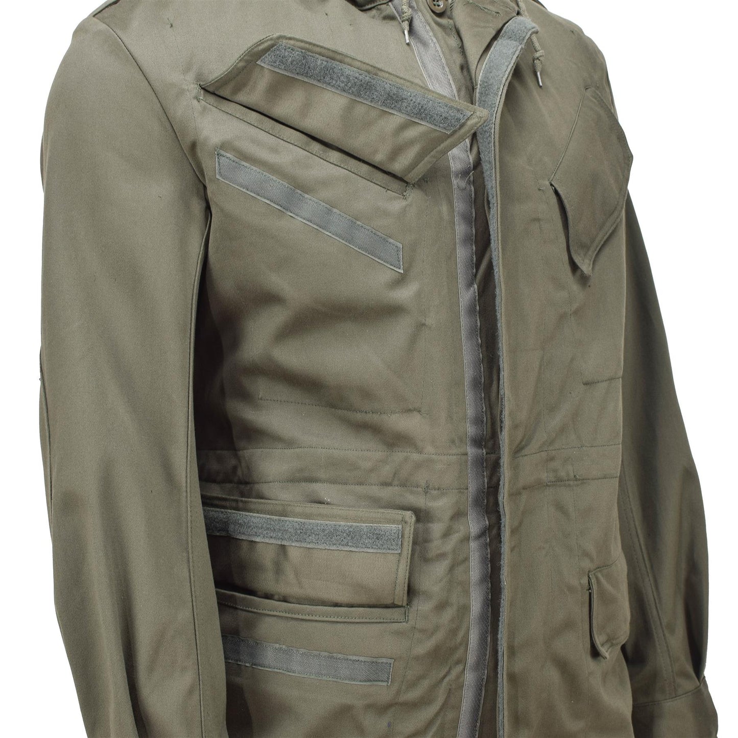 Belgian military vintage parka style jacket