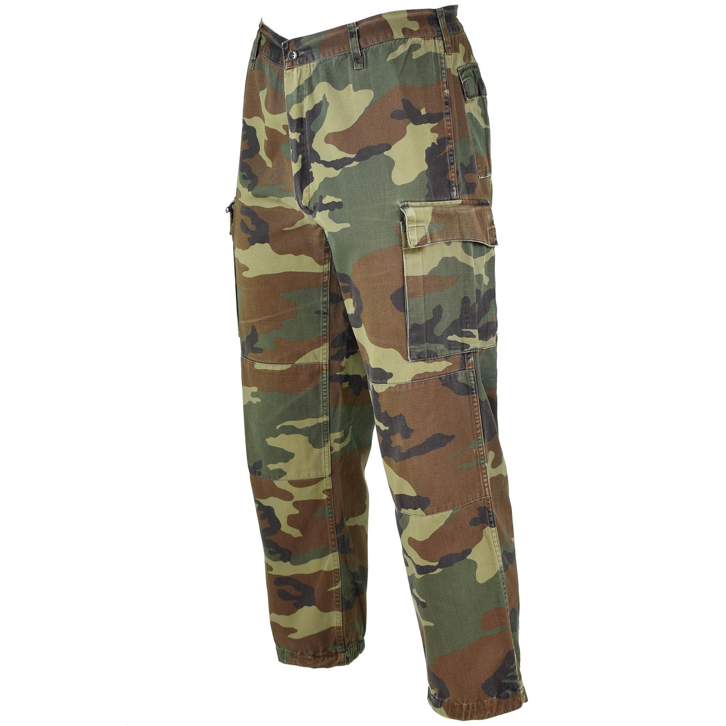 Italian army combat pants woodland print