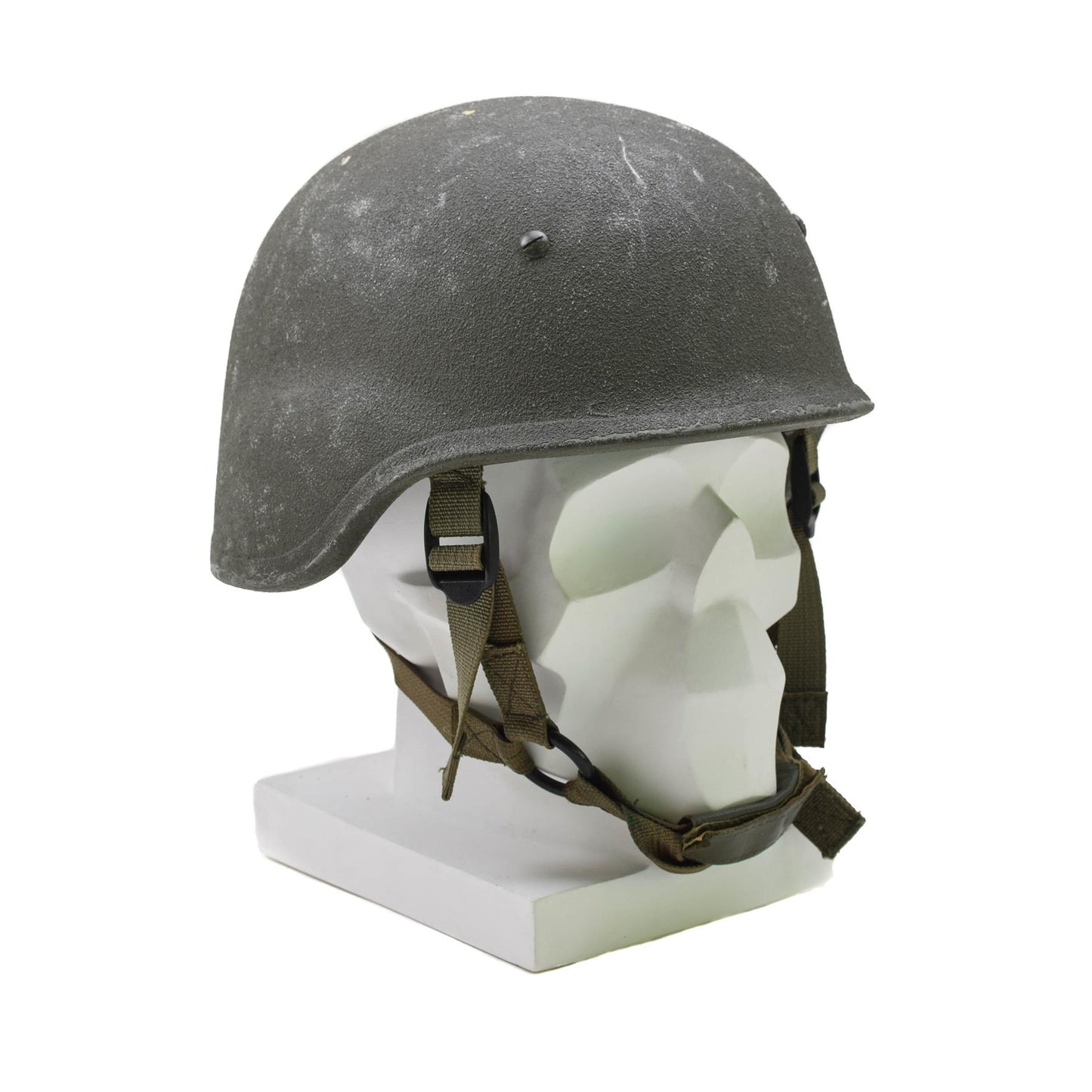 Italian army ballistic plastic helmet in olive color