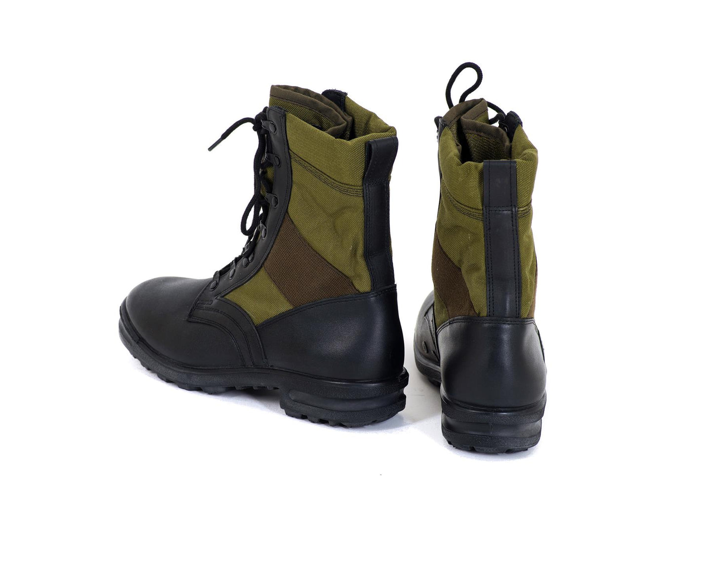 German army boots BALTES Leather Black