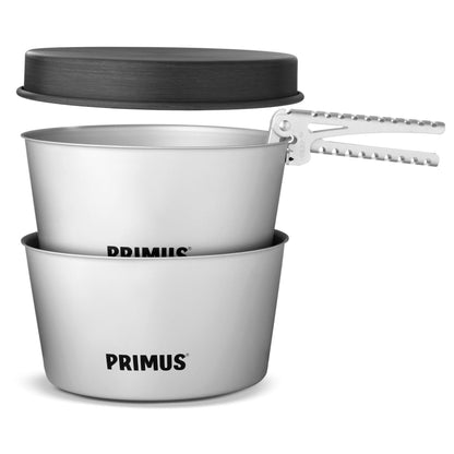 Primus Essential camping pot set aluminum 2.3 liter capacity non-stick surface