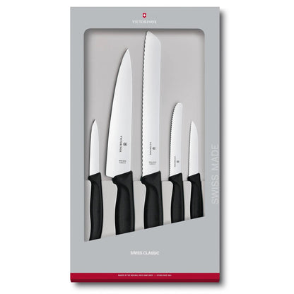 Victorinox Swiss Classic kitchen knife set of 5 pieces