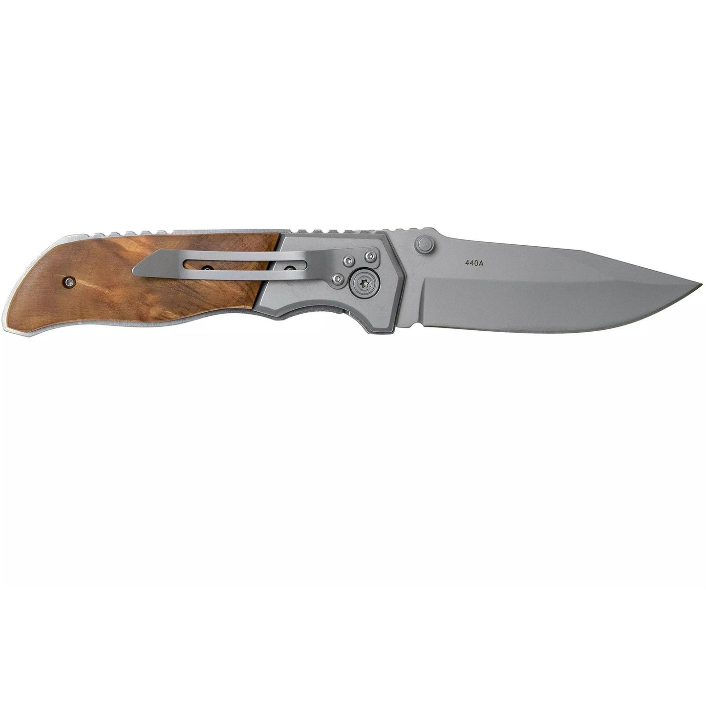 Boker Forest Ranger folding pocket knife with wooden handle