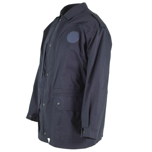 Dutch police force parka-style jacket in blue