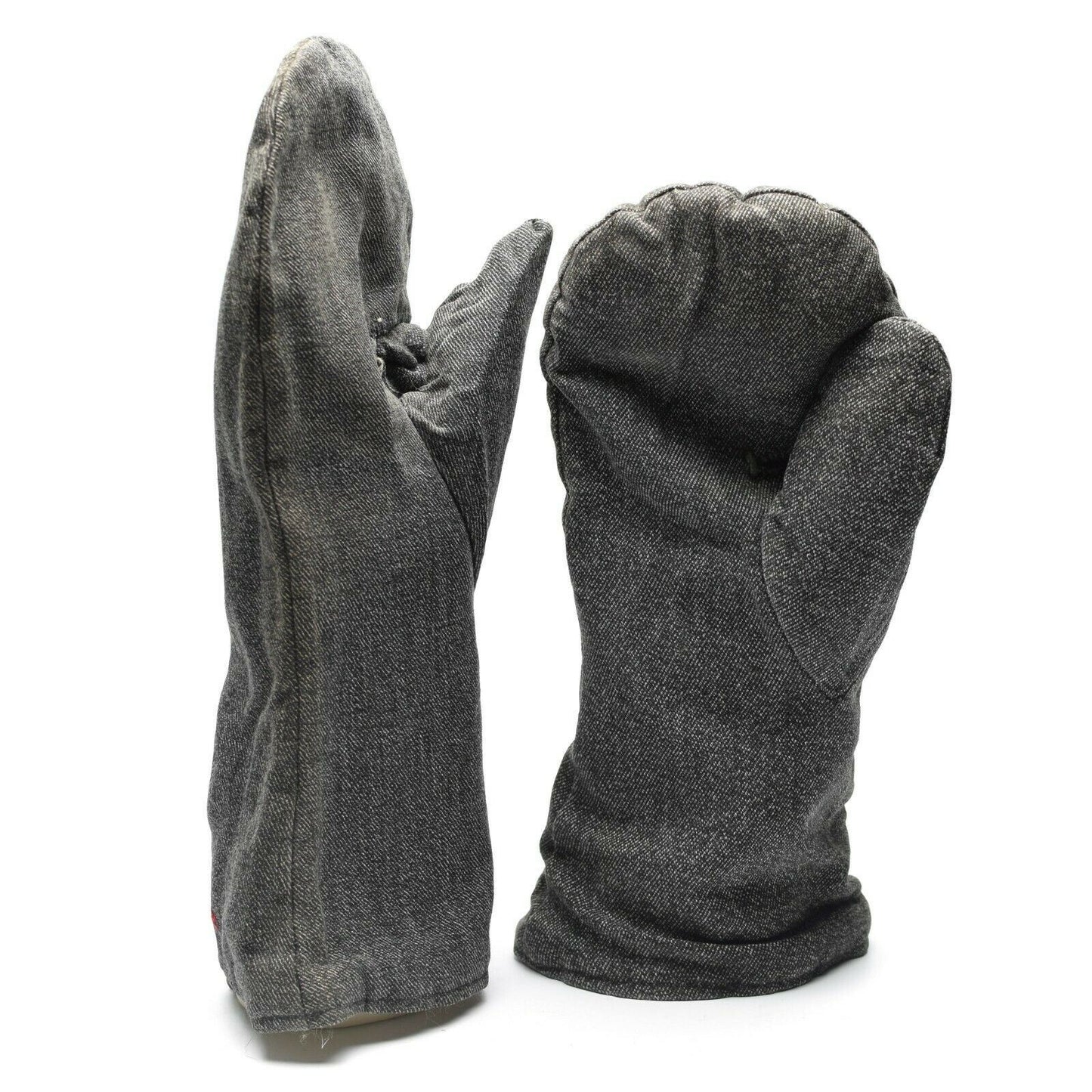 Swiss army mittens work gloves gray