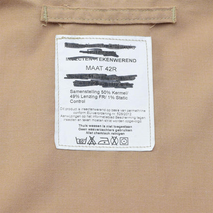 Dutch army pilot overalls Khaki color