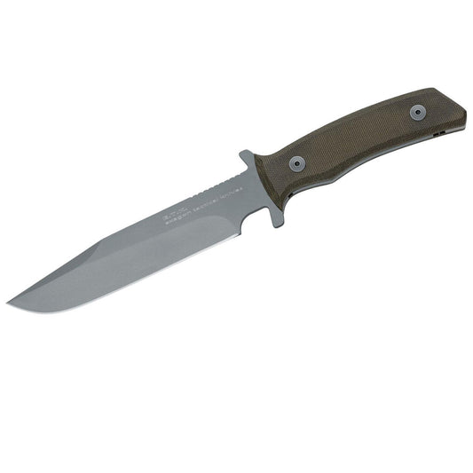 Fox Knives ETK EXAGON tactical knife fixed blade 440C steel nylon case