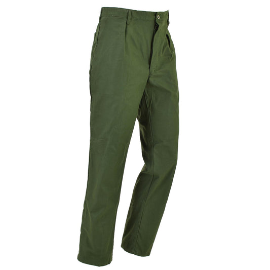 Swedish army work pants green