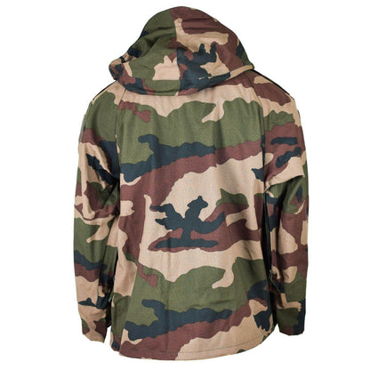 French army waterproof jacket with removable hood