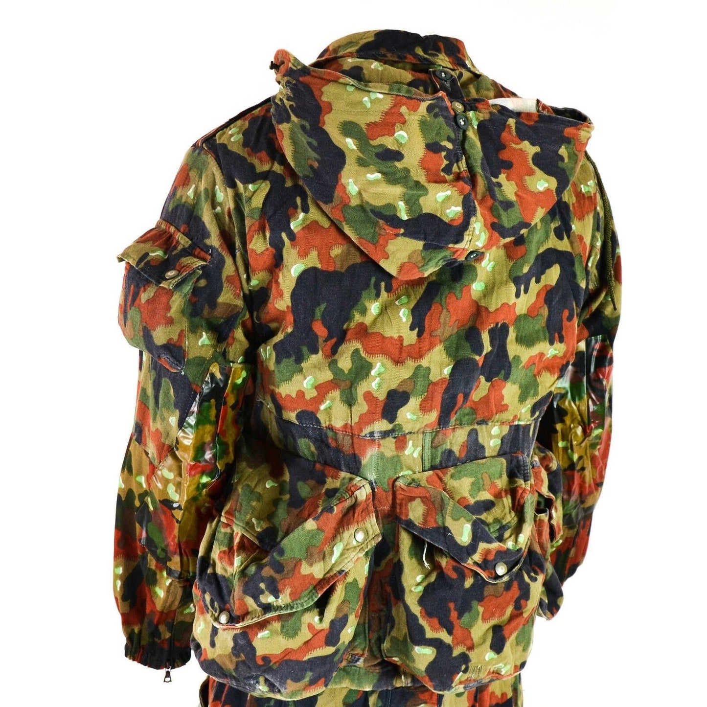 Swiss Army Hooded Jacket M70 Alpenfalge Print