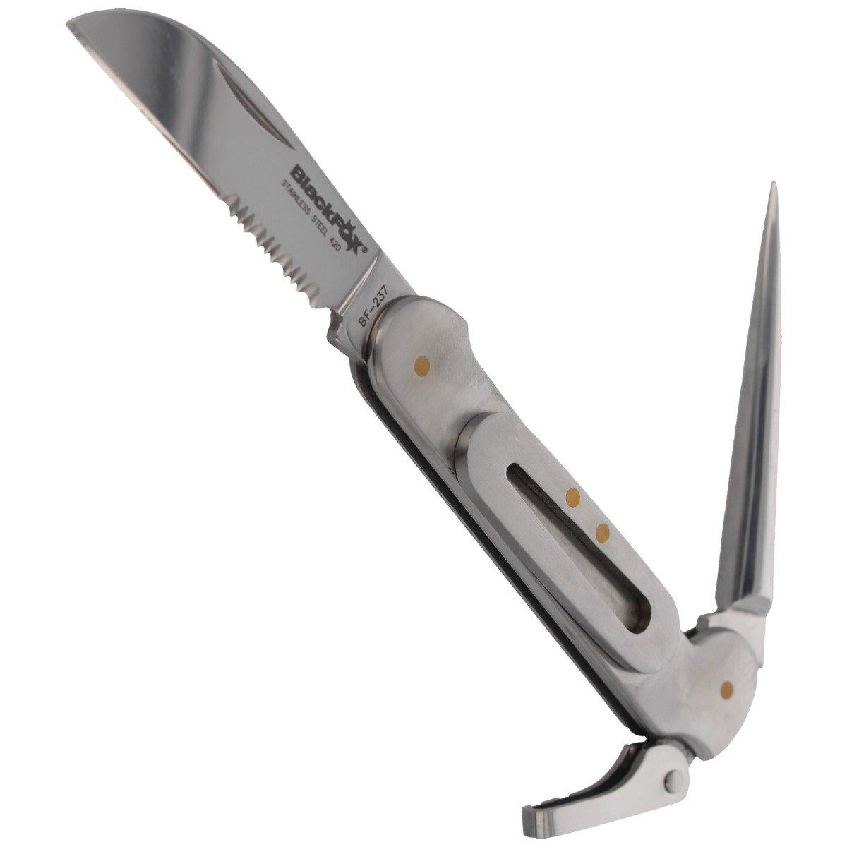 Fox Knives folding multipurpose stainless steel knife for sailors