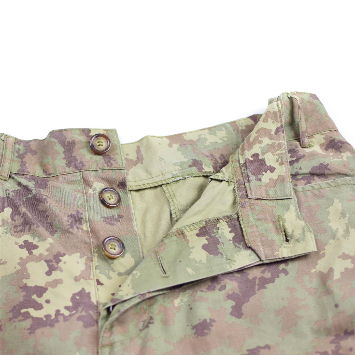 Italian army tactical rip stop pants Vegetato print