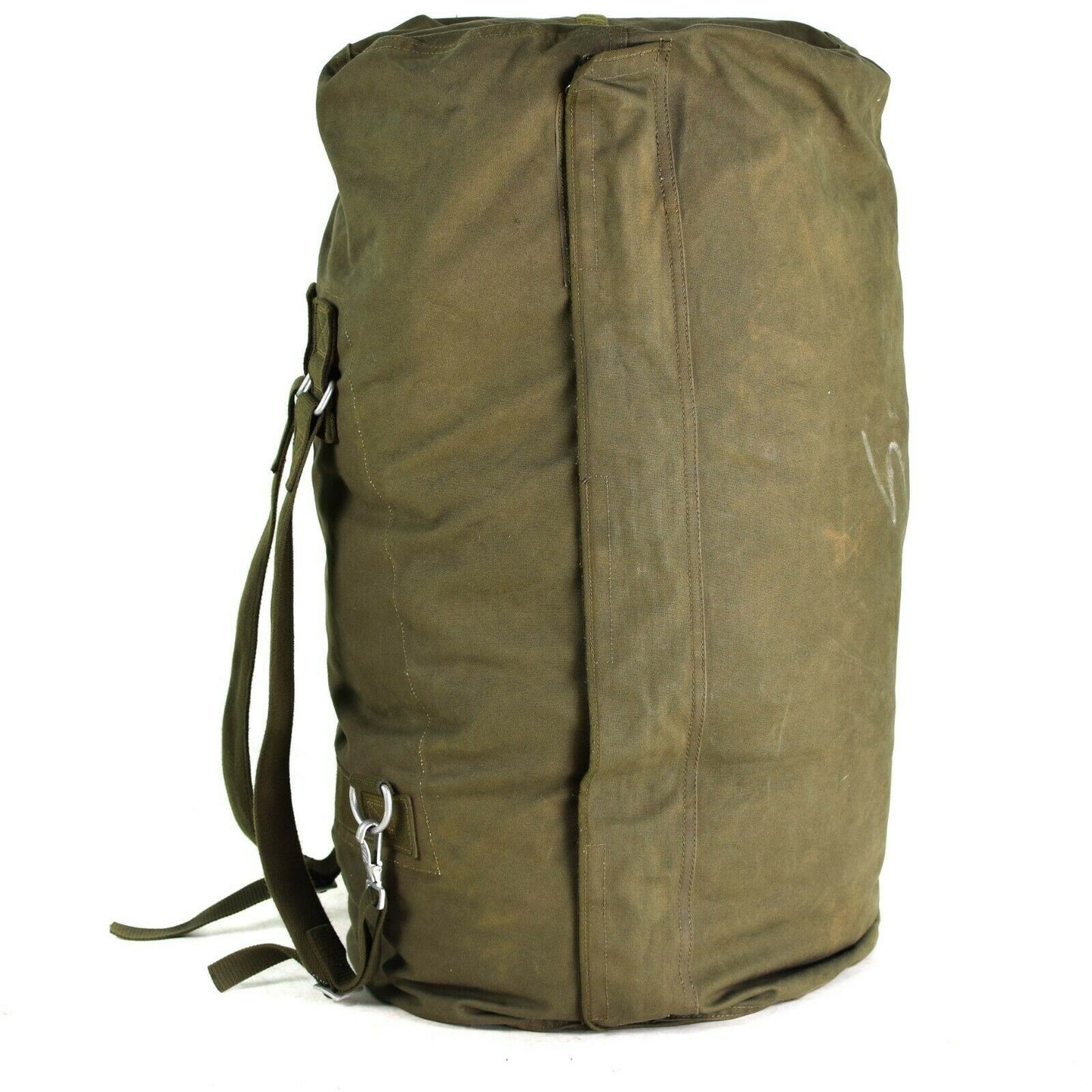 German army large travel bag with straps Olive