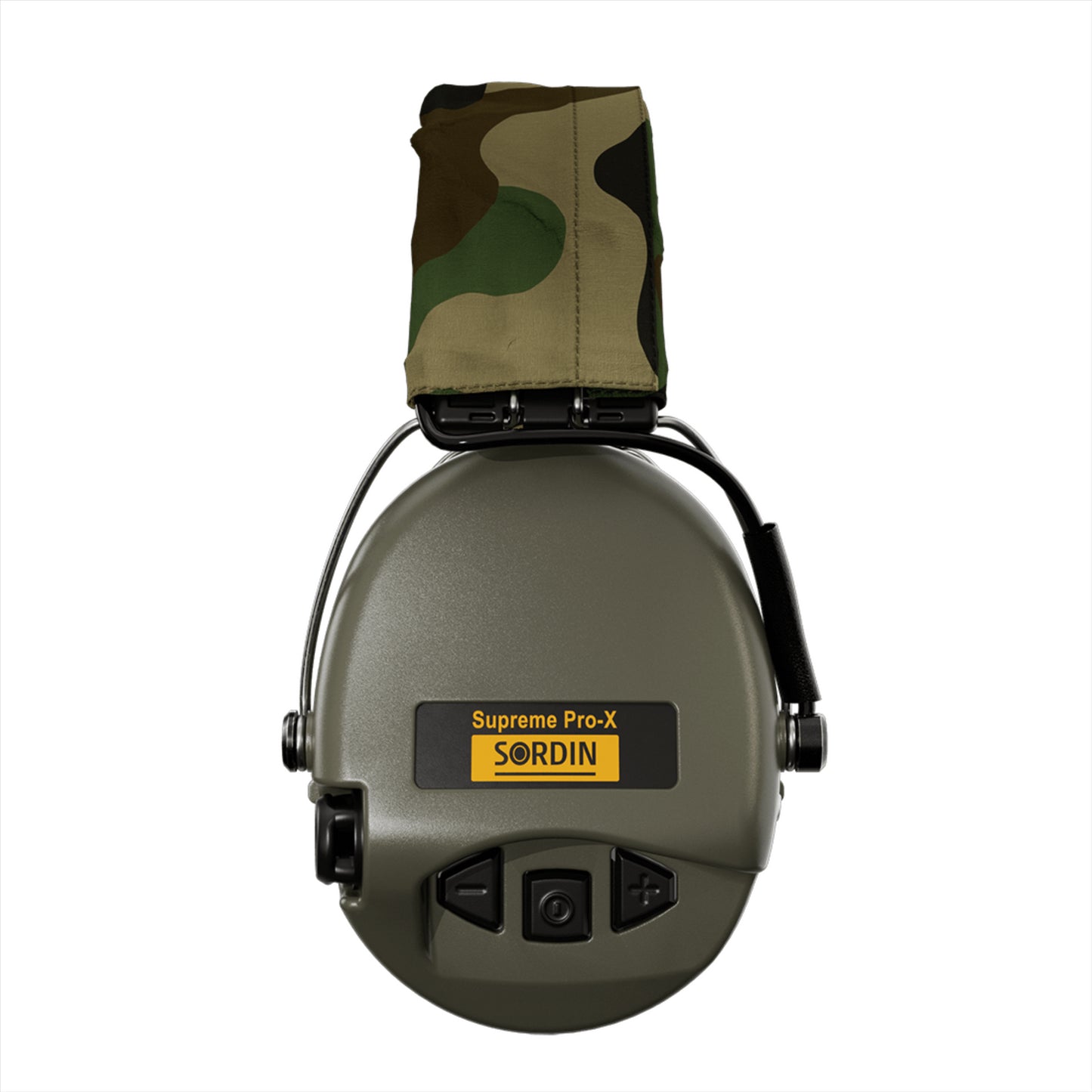 Sordin Supreme Pro-X apsauginės ausinės su 4 audio funkcijomis woodland