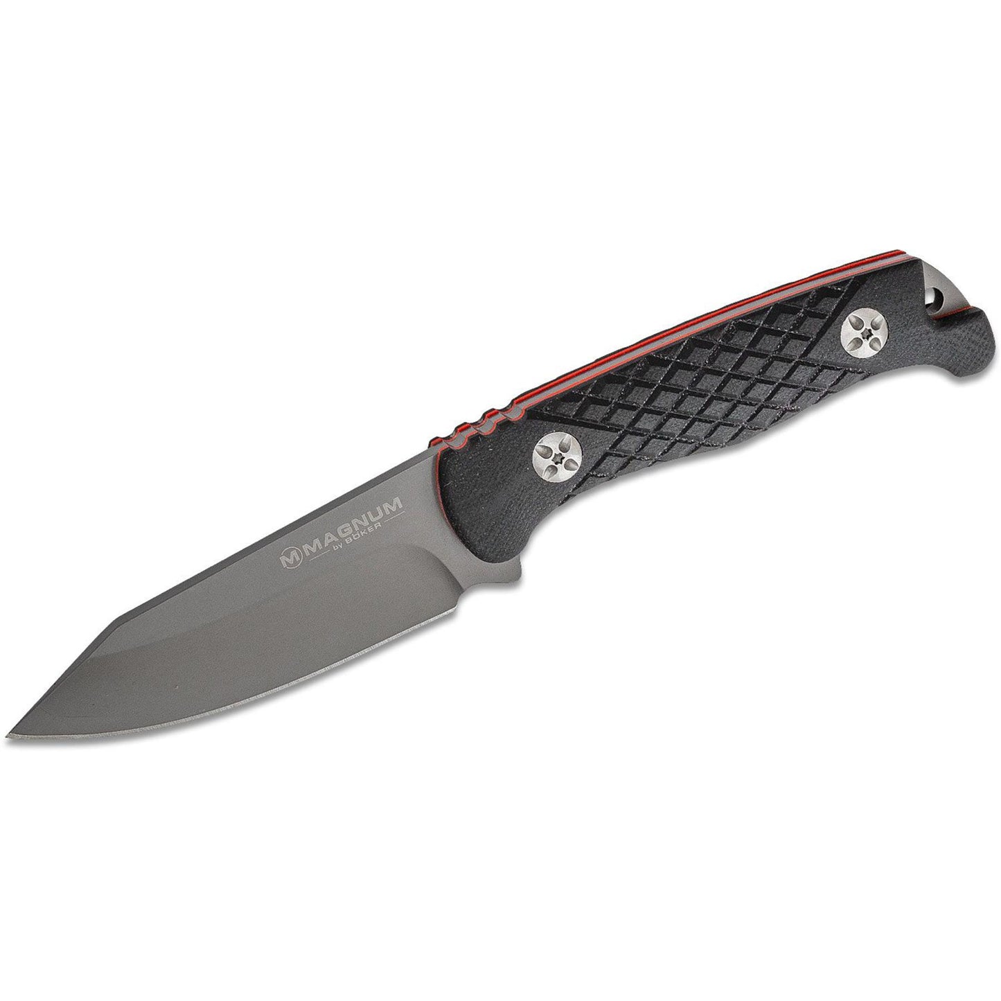 BOKER Life Knife fixed knife with non-slip G10 handle 440A stainless steel 440A