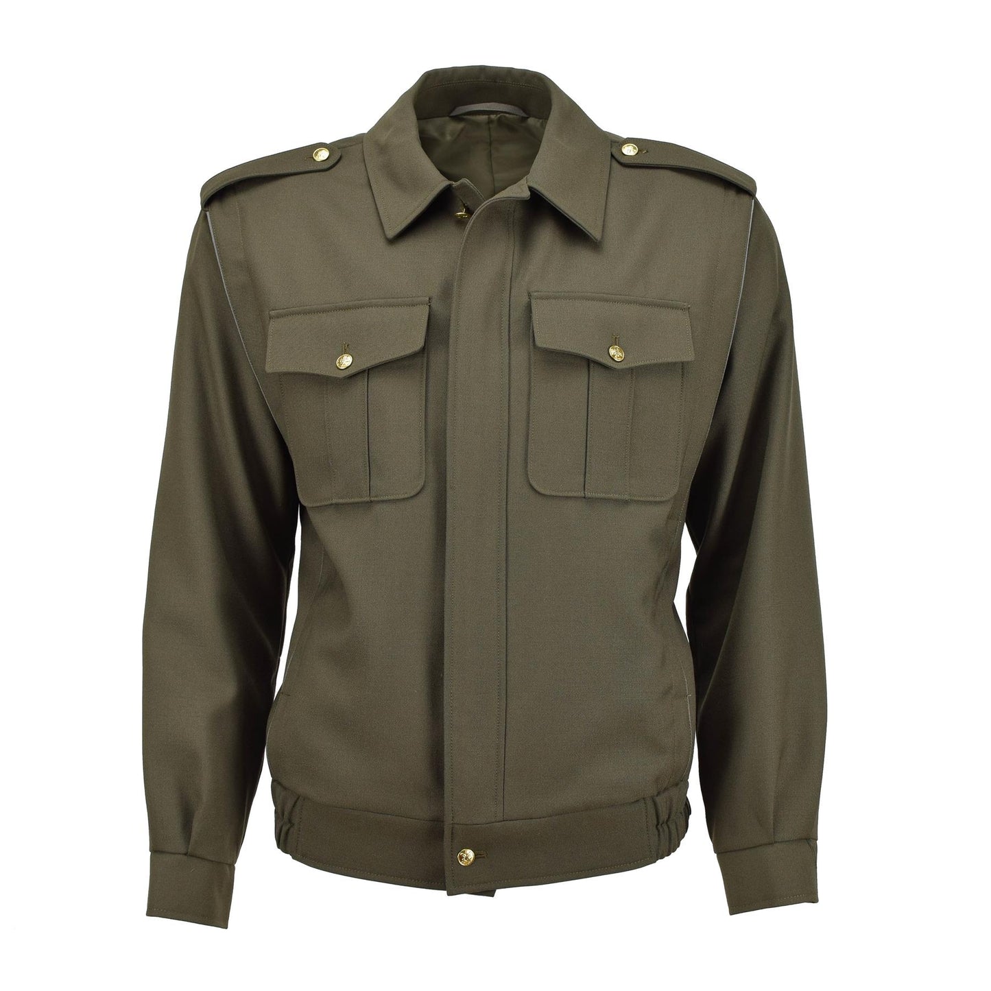 Daily jacket of the Czech army in green color