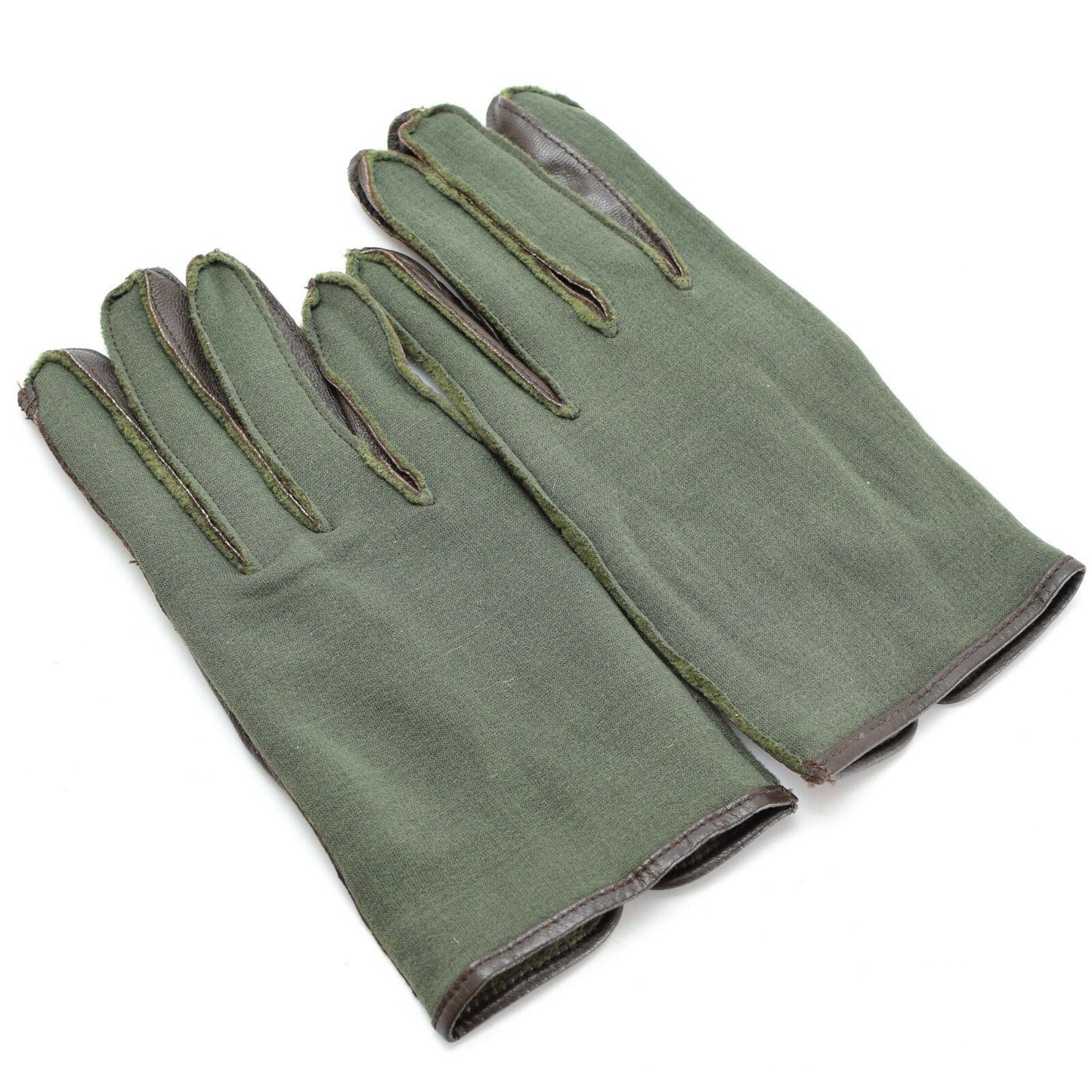 Belgian army gloves WWII style leather