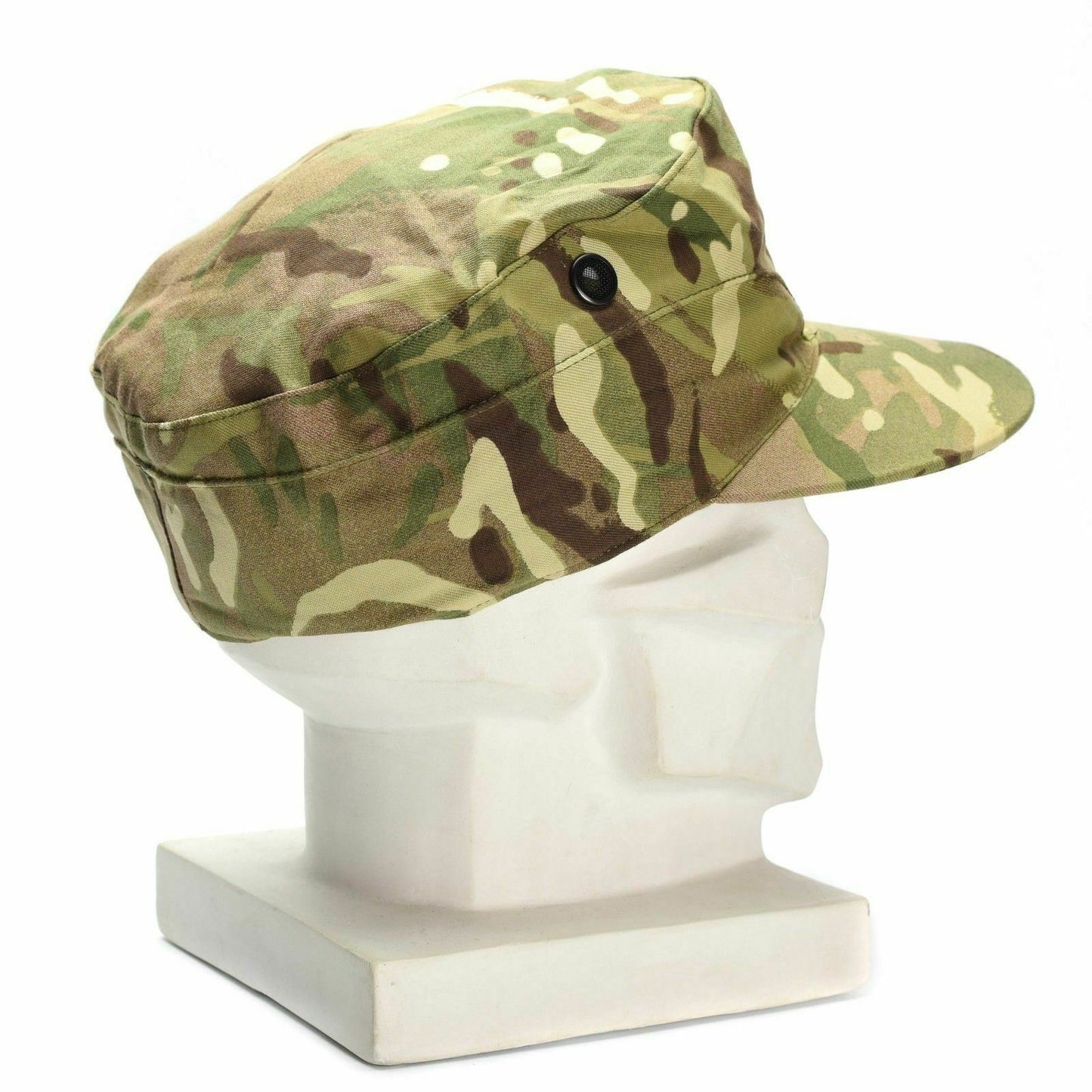 United Kingdom army cap with peak and earflaps