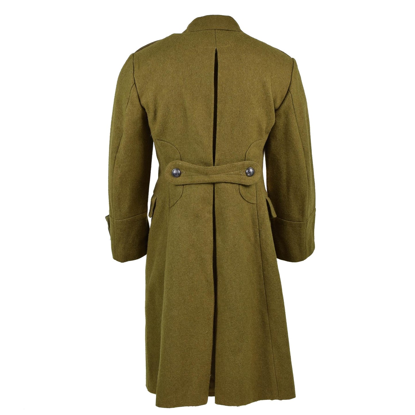 Khaki coat of wool fabric of the Romanian army