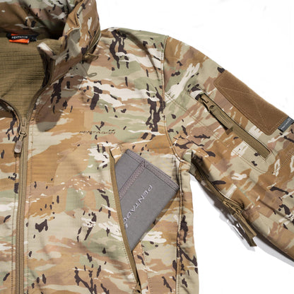 PENTAGON Artaxes jacket with fleece lining and hood Pentacam print