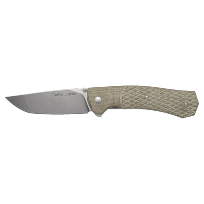 Viper SAFE sulankstomas EDC peilis su M390 plieno geležte ir Micarta rankena