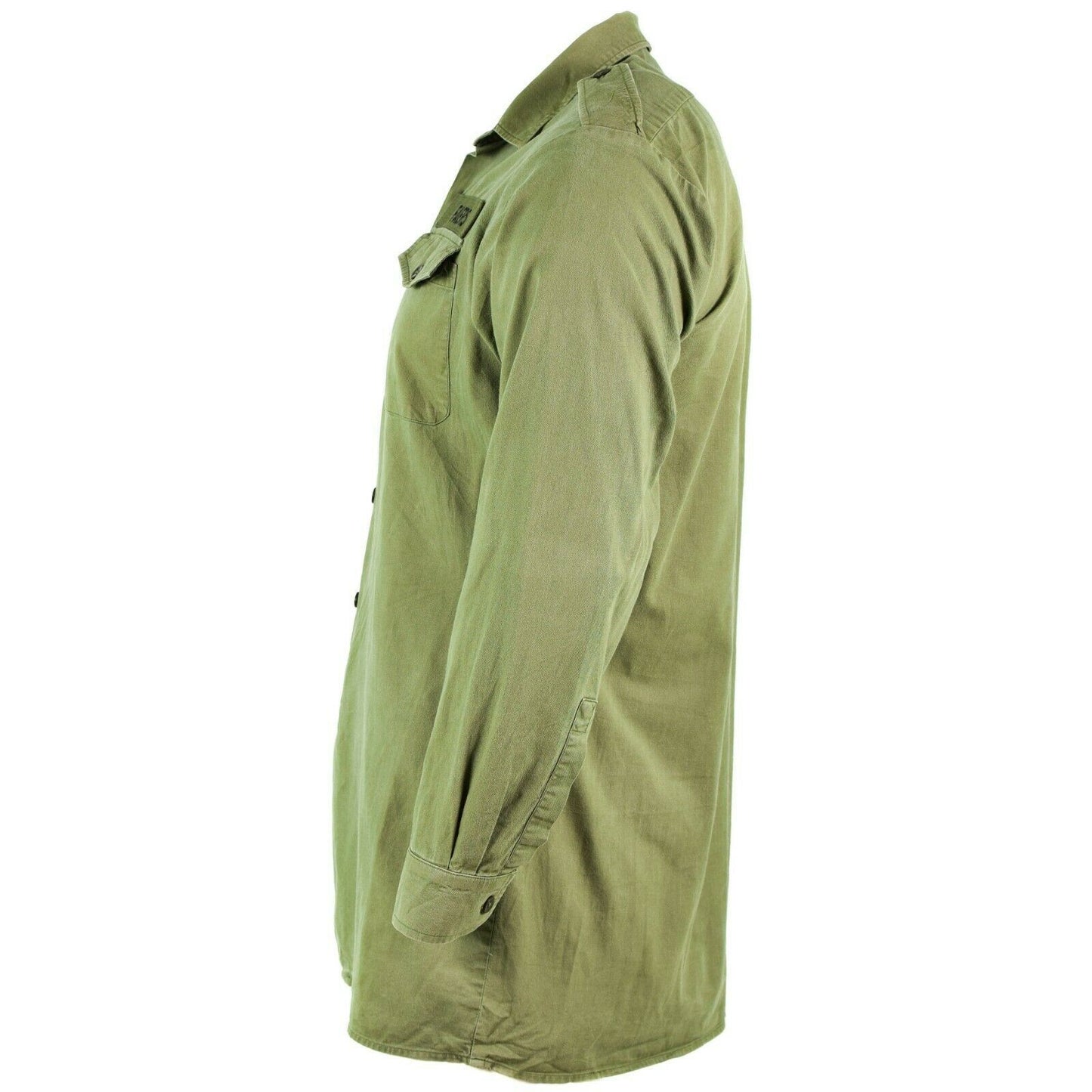 British Army Button Down Shirt Green