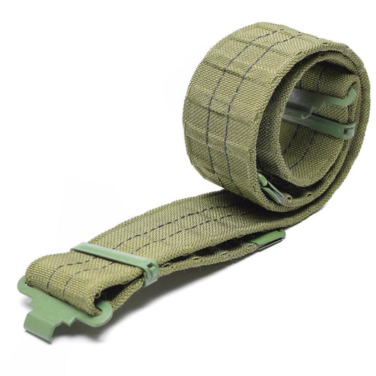 Combat ammunition belt with quick release buckle