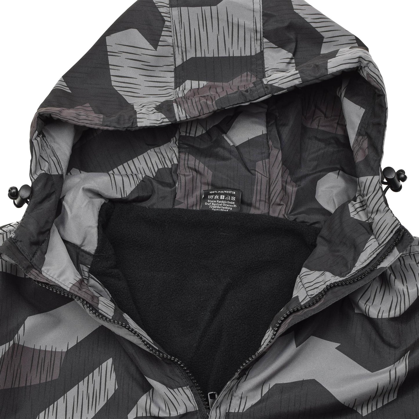 MIL-TEC windproof anorak style jacket in Night print