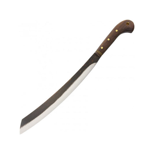 Condur Duku Machete in 1075 carbon steel with leather sheath