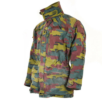 Belgian Army M90 Field Parka Style Jacket Jigsaw Print