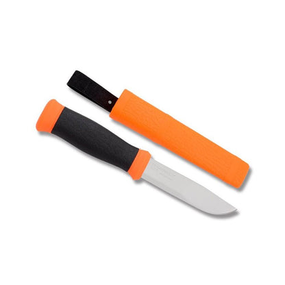 MORA 2000 fixed stainless steel knife