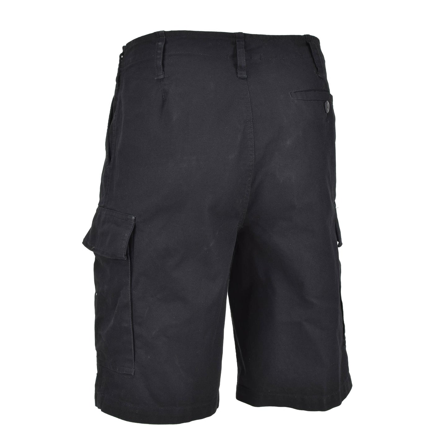 MIL-TEC Military Style Black Moleskin Shorts