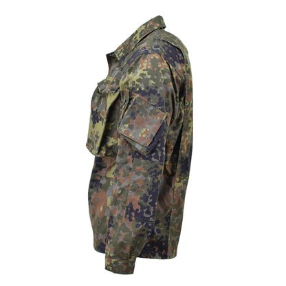 TACGEAR German army style jacket in Flecktarn print 