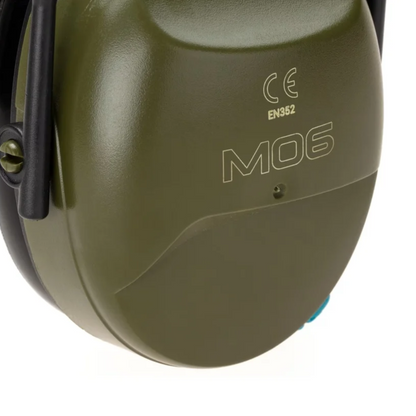 EARMOR M06A pasyvios klausos apsaugos ausinės Foliage Green