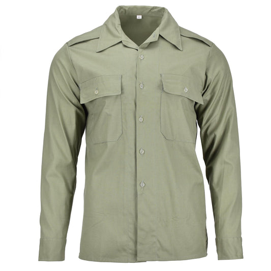 Hungarian army long sleeve shirt with pockets Olive