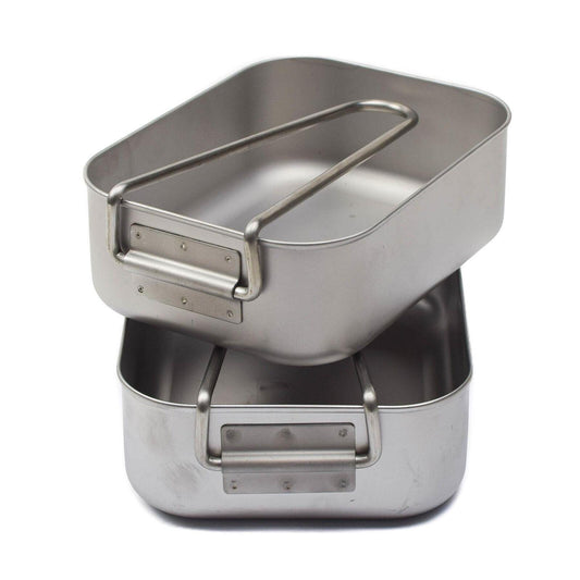 Dutch military stainless steel food container