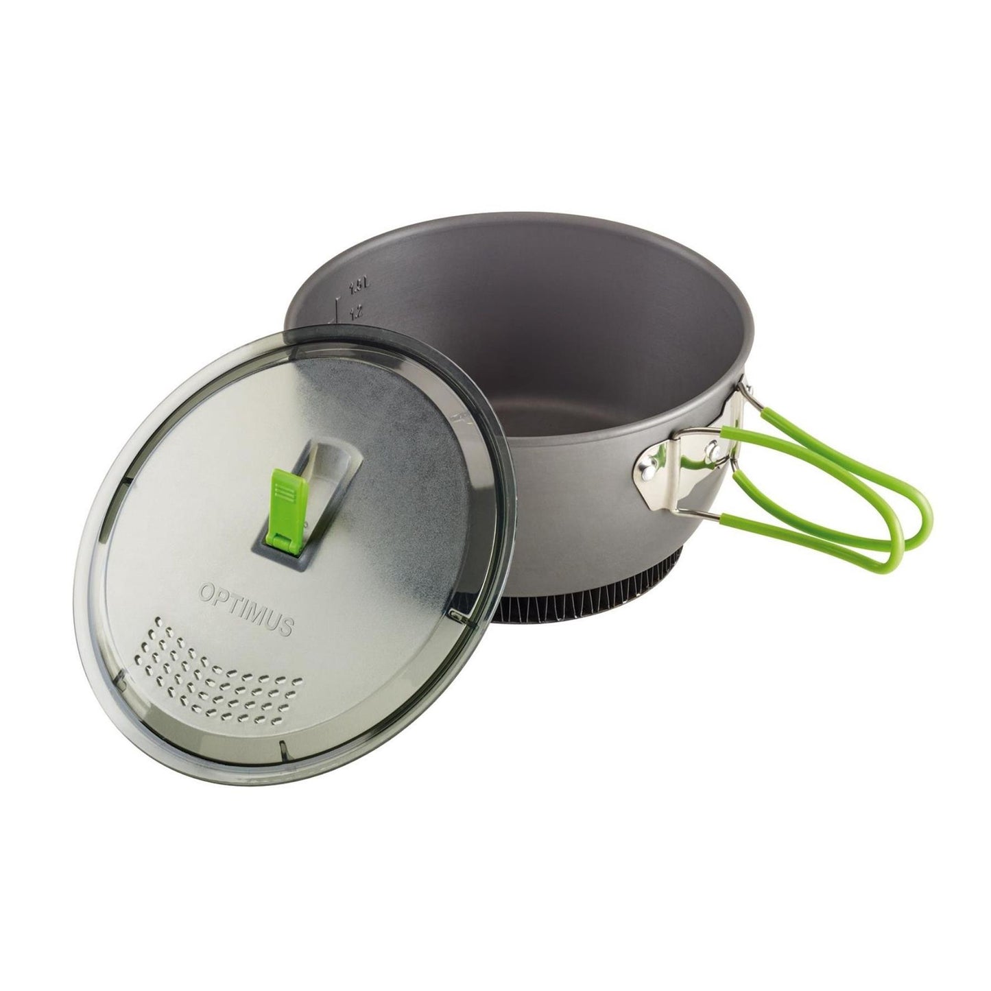 Optimus Terra Xpress HE cooking pot made of hard anodized aluminum