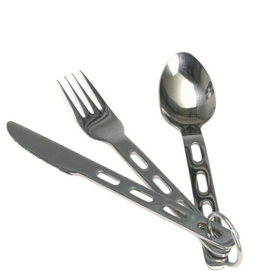 MIL-TEC 3-piece cutlery set made of stainless steel