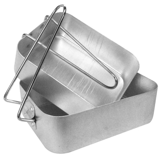 MIL-TEC military style aluminum outdoor food containers