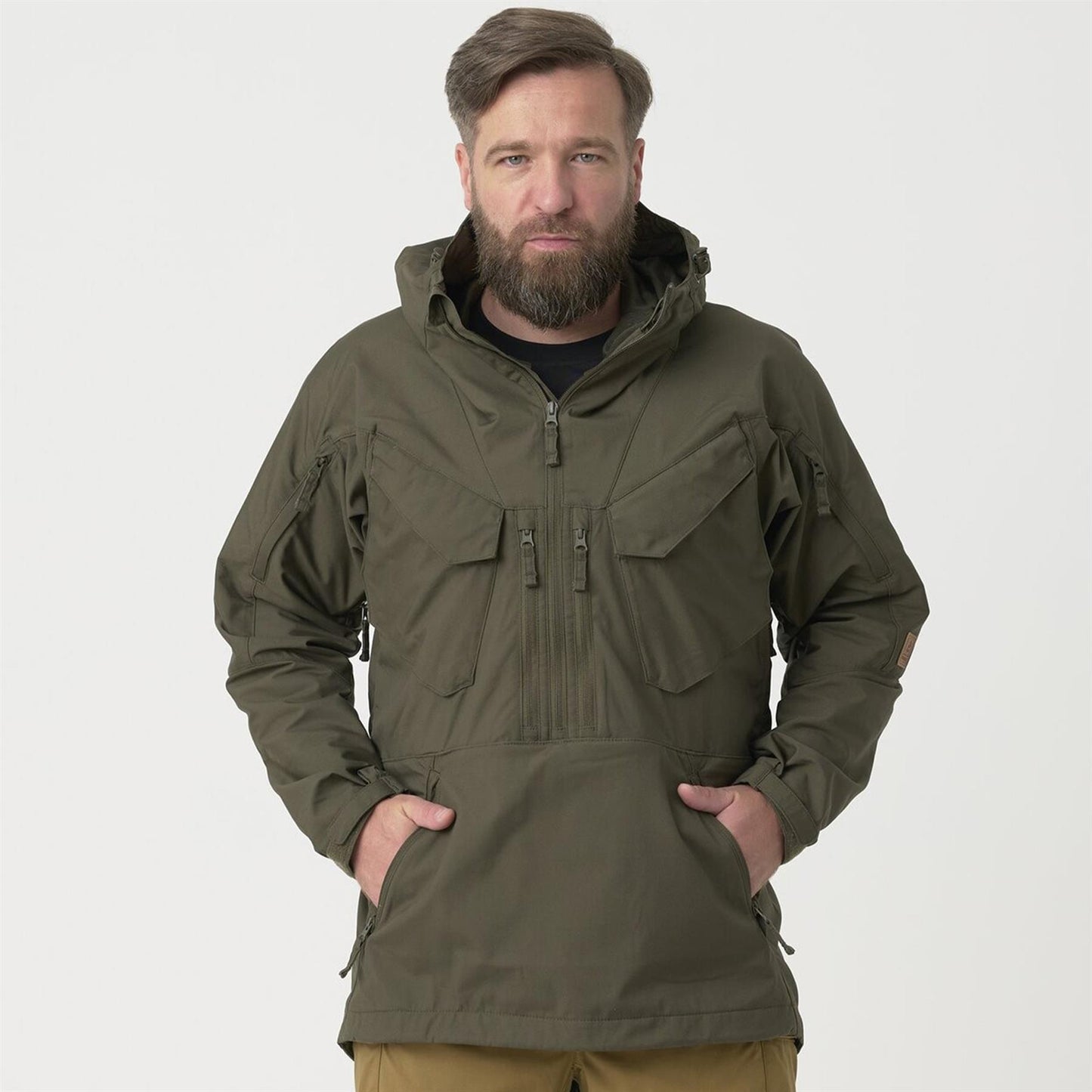 Helikon-Tex Piligrim Anorak striukė išgyvenimui gamtoje Taiga Green