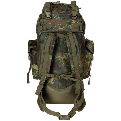 MFH tactical backpack 65l with padded back