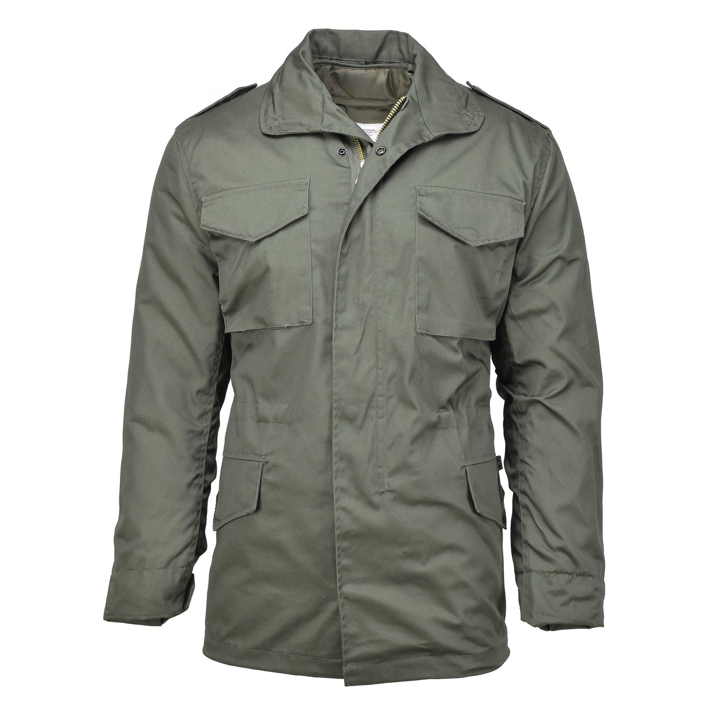 MFH US military style jacket with lining in olive