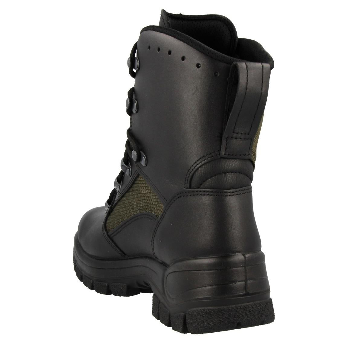 German Army Leather Field Boots Black