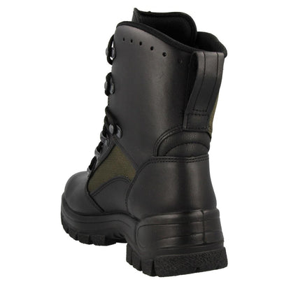German Army Leather Field Boots Black