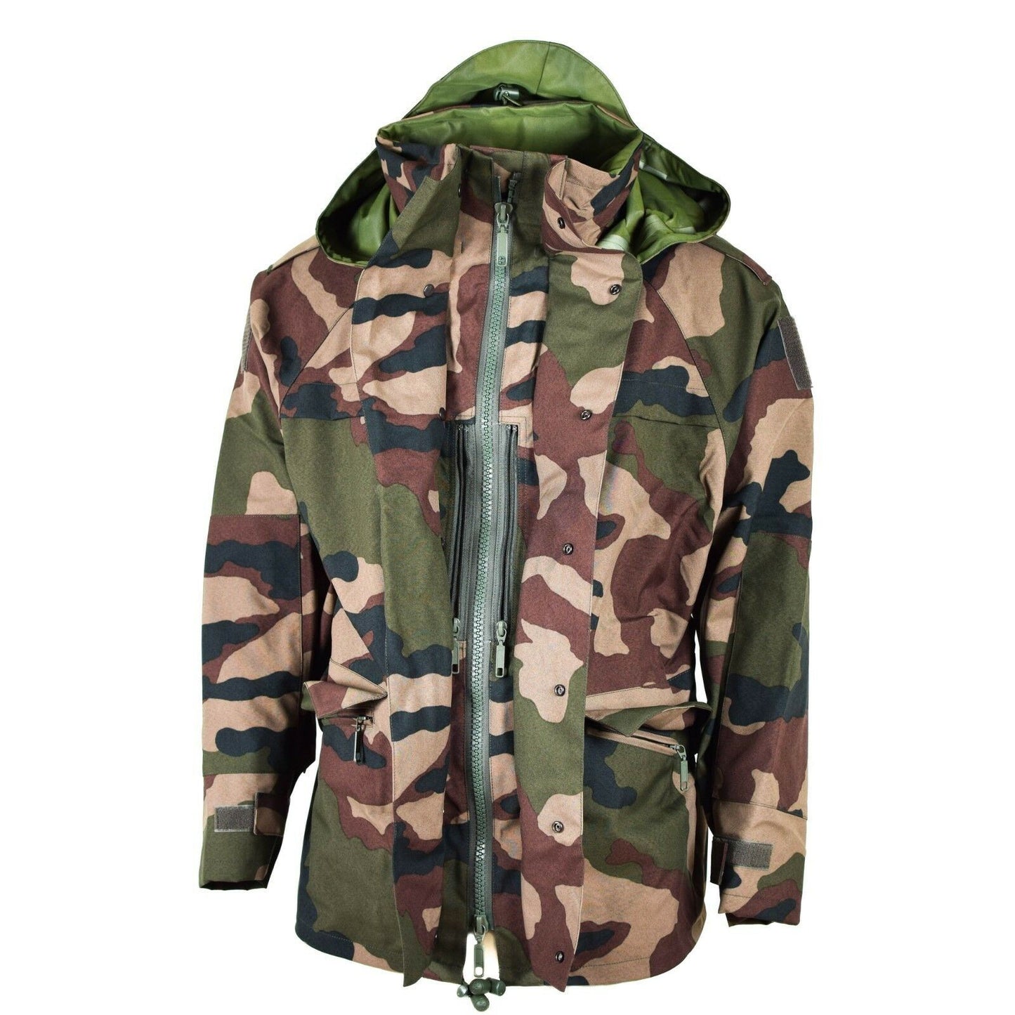 French Army Waterproof Parka CCE Print with Hood