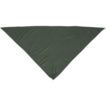 Czech military light neck scarf in green color