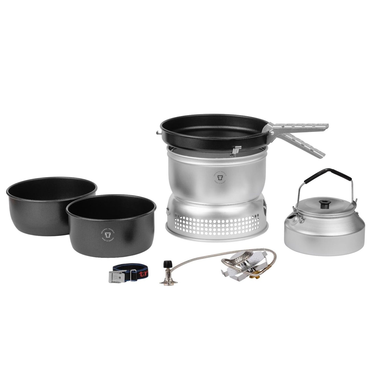 Trangia set of dishes for camping, aluminum with a non-stick surface