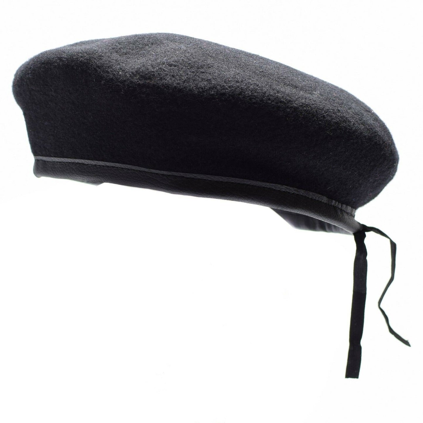 German army woolen beret Black