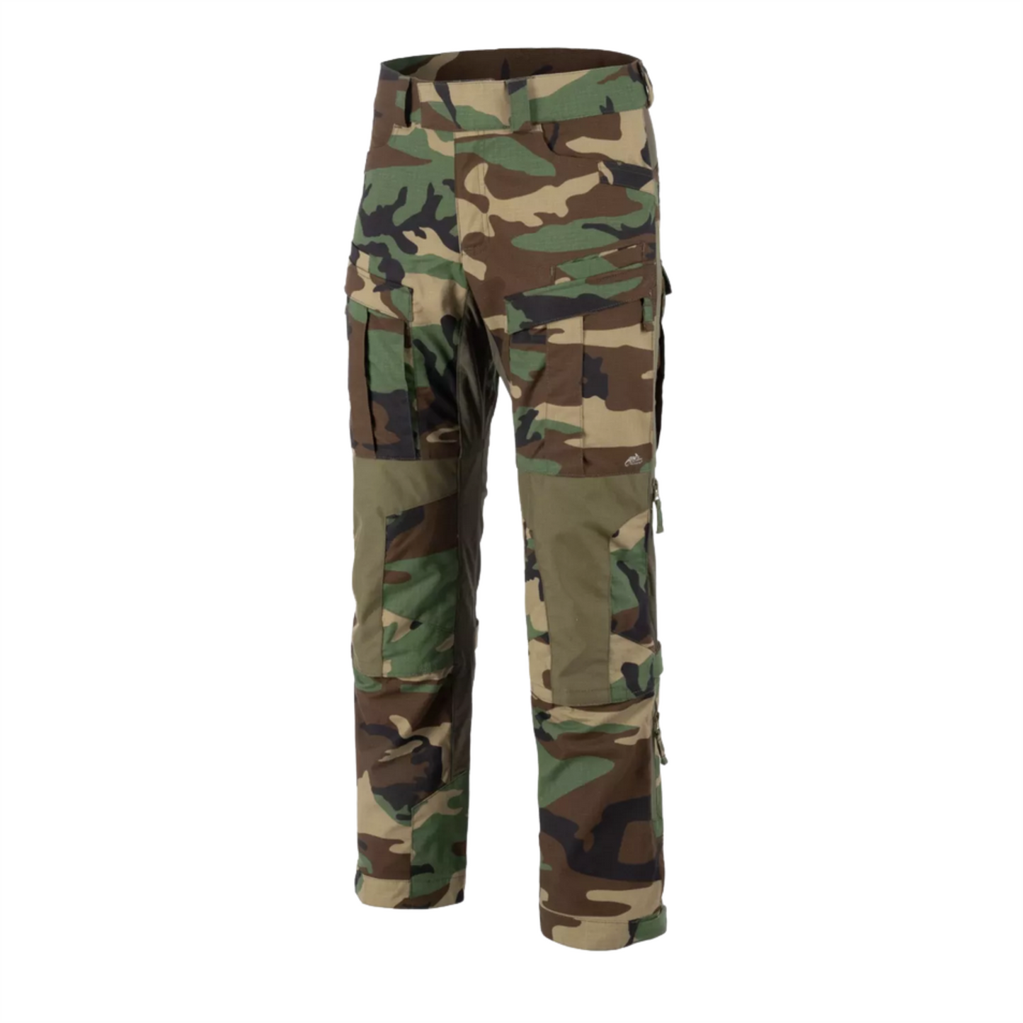 Helikon-Tex MCDU taktinės kelnės su ventiliacija Ripstop Woodland marginimo