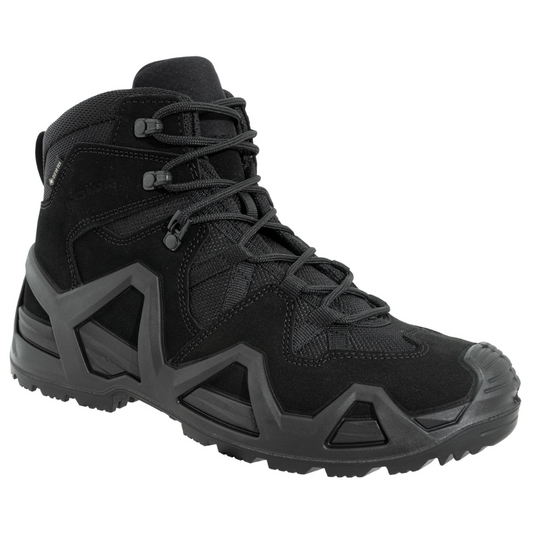 LOWA Zephyr MK2 GTX Mid neperšlampami taktiniai batai su Gore-Tex membrana juodi